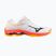 Кросівки волейбольні Mizuno Wave Voltage 2 white/fiery coral 2/citrus
