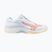 Кросівки волейбольні жіночі Mizuno Thunder Blade Z white/calypso coral/pale banan