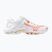 Кросівки волейбольні жіночі Mizuno Wave Lightning Z8 white/calypso coral/pale banan