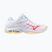 Кросівки волейбольні жіночі Mizuno Wave Voltage 2 white/calypso coral/pale banan