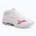Кросівки волейбольні жіночі Mizuno Wave Lightning Pro Mid white/rose elegance/lava falls
