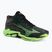 Кросівки волейбольні Mizuno Wave Lightning Elite Mid black/glowing apple/mandarin orange