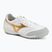 Кросівки футбольні Mizuno Morelia Sala Pro TF white/football gold/galaxy silver