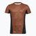 Футболка для бігу чоловіча  Mizuno Active DryAeroFlow Graphic copper brown