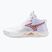 Кросівки волейбольні жіночі  Mizuno Wave Momentum Elite Mid white/rose elegance/lava falls