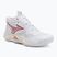 Кросівки волейбольні жіночі  Mizuno Wave Momentum Elite Mid white/rose elegance/lava falls