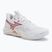 Кросівки волейбольні жіночі Mizuno Wave Momentum Elite white/rose elegance/lava falls