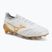 Кросівки футбольні Mizuno Morelia Neo IV Beta Elite FG white/mp gold/cool gray 3c