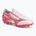 Кросівки футбольні дитячі Mizuno Alfa III Select Jr FG white/fuchsia purple