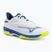 Кросівки тенісні Mizuno Wave Exceed Court CC white/dazzling blue/lightning