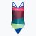 Купальник суцільний жіночий Speedo Placement Digital Turnback watermelon/harl green/true cobalt/sweet purple