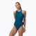 Купальник суцільний жіночий Speedo Racer Zip with Built in Swim Bra dark teal