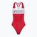 Купальник суцільний жіночий Speedo Colourblock Racerback high risk red
