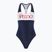 Купальник суцільний жіночий Speedo Colourblock Racerback peacoat