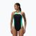 Купальник суцільний жіночий Speedo High Neck Splice Cross Back turquoise gem
