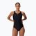 Купальник суцільний жіночий Speedo Placement Muscleback anthracite/clover