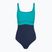 Купальник суцільний жіночий Speedo Shaping Contour Eclipse peacock teal/peacoat