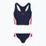 Купальник суцільний жіночий Speedo Colourblock Splice 2.0 peacoat/pink