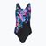 Купальник суцільний жіночий Speedo FL Placement Printed Powerback glitchy garden/black