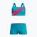 Купальник роздільний дитячий Speedo Hyperboom Butterfly Back mayan blue/margarita pink