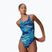 Купальник суцільний жіночий Speedo Hyperboom Print Medalist peacoat