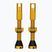 Комплект безтрубних клапанів Peaty's X Chris King MK2 Presta 42 мм золото