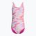 Жіночий злитий купальник Nike Hydrastrong Multi Print Fastback теплий мульти