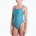 Купальник суцільний жіночий Nike Ocean Bound Ripple Texture Square Neck bleached turquoise