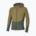 Куртка для бігу чоловіча Mizuno Active Warmalite Hybrid Full Zip Hooded Long Sleeve Top forest night