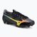 Кросівки футбольні Mizuno Alpha III Japan FG black/lava orange/evening primrose