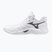 Кросівки волейбольні Mizuno Wave Momentum Pro white/metallic gray/black