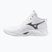 Кросівки волейбольні Mizuno Wave Momentum Pro Mid white/metallic gray/black