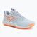 Кросівки волейбольні жіночі Mizuno Wave Momentum Elite blue finch/white/lava orange