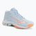 Кросівки волейбольні жіночі Mizuno Wave Lightning Elite Mid blue finch/whitelava orange