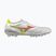 Кросівки футбольні Mizuno Morelia Neo V β Japan AG white/lava orange/evening primrose