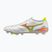 Кросівки футбольні Mizuno Morelia Neo V β Japan FG white/lava orange/evening primrose