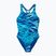Купальник суцільний дитячий Speedo Hyperboom Print Medalist night watch/hyper teal