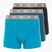 Труси чоловічі CR7 Basic Trunk 3 пари black/ green/ light green