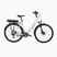 Велосипед електричний KROSS Sentio Hybrid 1.0 el. 504 Wh перлинний/чорний/глянцевий