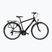 Велосипед трекінговий чоловічий KROSS Trans 1.0 чорний/срібний/глянцевий