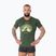 Футболка термічна чоловіча Brubeck Outdoor Merino Wool Pro темно-зелений/вовк 2
