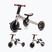 Біговел триколісний Kinderkraft 4TRIKE сірий