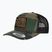 Чоловіча кепка Pitbull West Coast Mesh Snapback ,,Blood Dog" Camo Trucker дерево/чорний