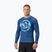 Чоловіча рашгард з довгим рукавом Pitbull Rashguard Logo Palms blue
