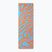 Килимок для йоги/фітнесу FORCEBAND Abstract Orange 4 мм orange/blue