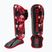 Захист гомілок Octagon Legion Flower black/red