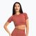 Жіноча тренувальна футболка Gym Glamour безшовна Rashguard вишня