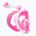 Повнолицева маска для снорклінгу дитячаAQUASTIC SMK-01R рожева