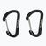 Карабіни Salewa Flat Wiregate 2 шт. чорні 00-0000034103