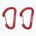 Карабіни Salewa Flat Wiregate 2 шт. помаранчеві 00-0000034103
